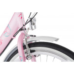 Detský bicykel 24 Kands Amelka hliníkový Tourney Bielo-Ružový (matný)